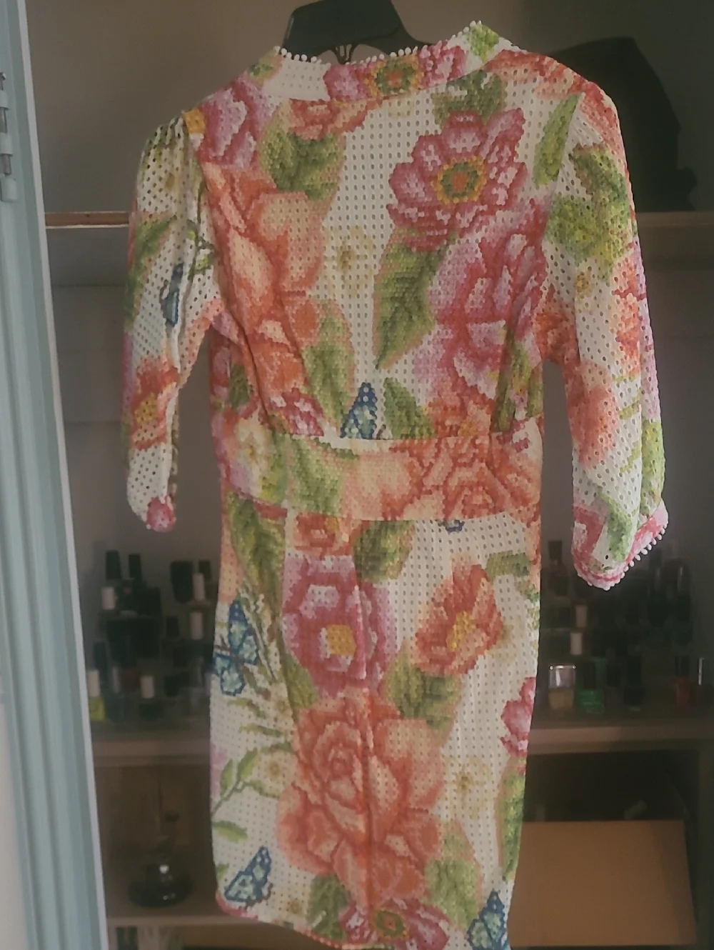 FARM Rio White Floral Mini Dress M EUC - Picture 2 of 4